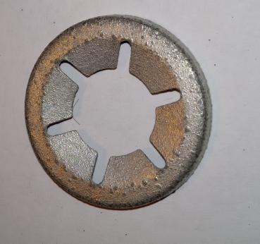 Abschlussring für Gartenstecker   Durchmesser 12 mm, einmalig verwendbar