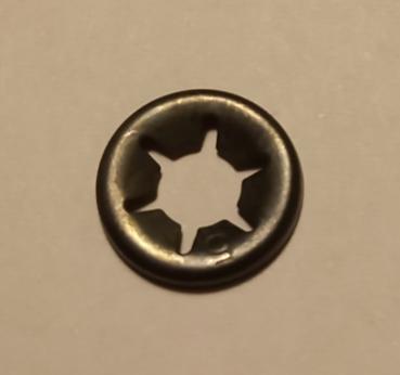 Abschlussring für Gartenstecker   Durchmesser 5mm, einmalig verwendbar